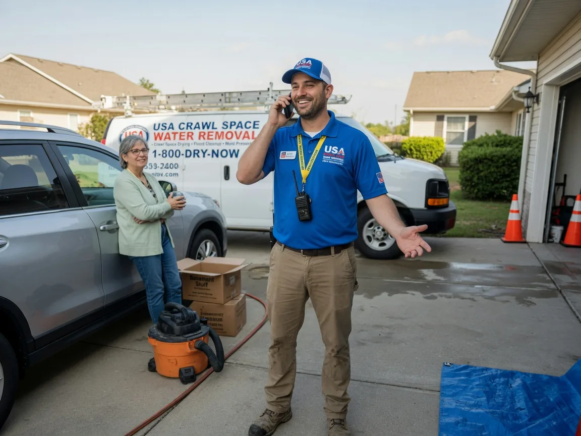 Crawl Space Water Removal Aquasco, MD FAQs